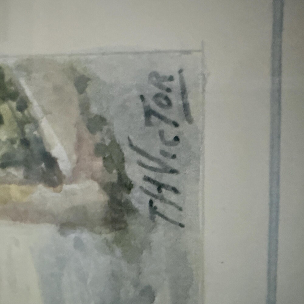 Vintage Rare Original Art T.H. Victor Cornwall Watercolor Paintings - Set of 3 F - Picture 4 of 15